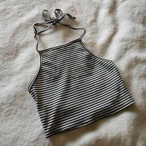 Full Tilt Halter Crop Top